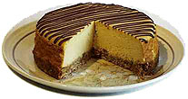 un cheesecake