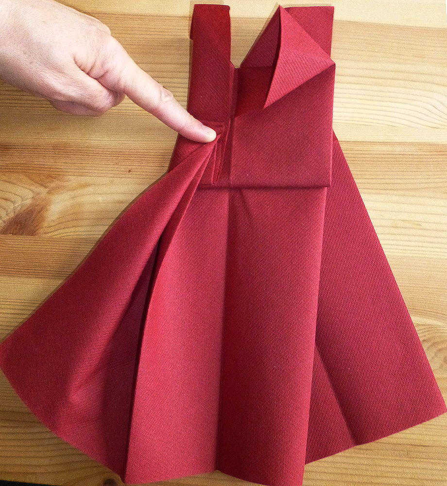 Tuto pliage serviette robe de bal – Robes de soirée élégantes