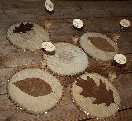 Plateau De Fromages En Bois Avec Porte Noms Préparés Avec